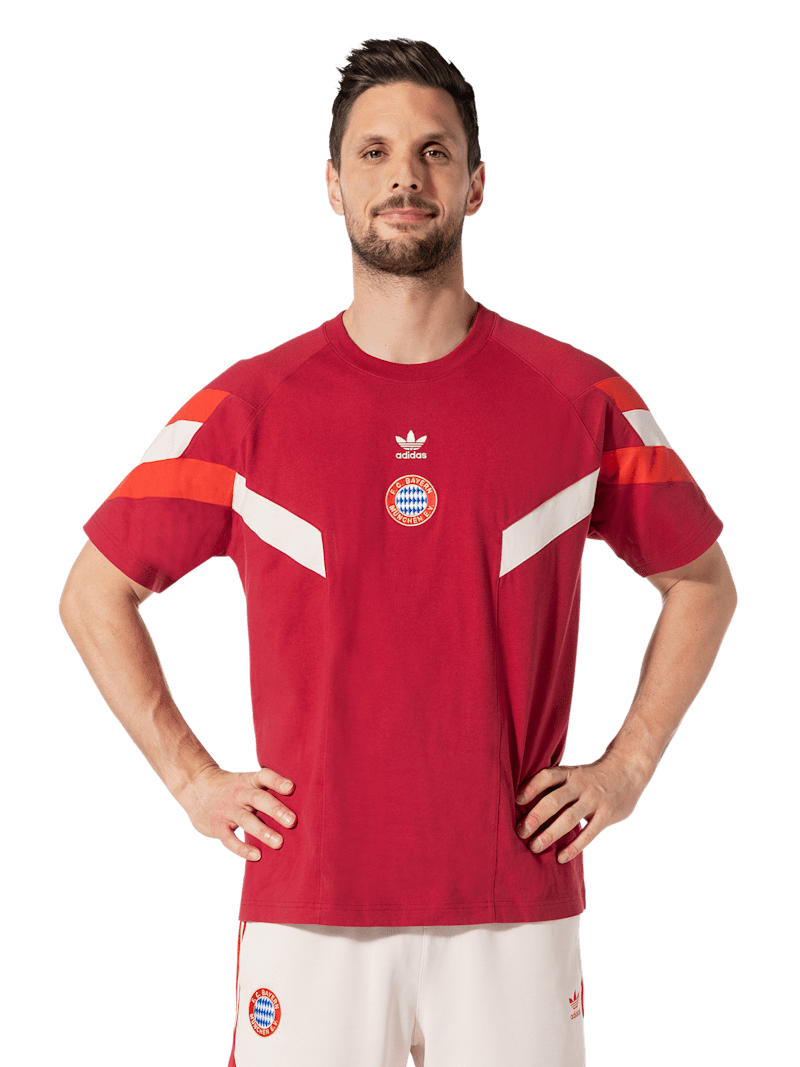 Men T-Shirt LFSTYLR bordeaux | Official FC Bayern Munich Store 