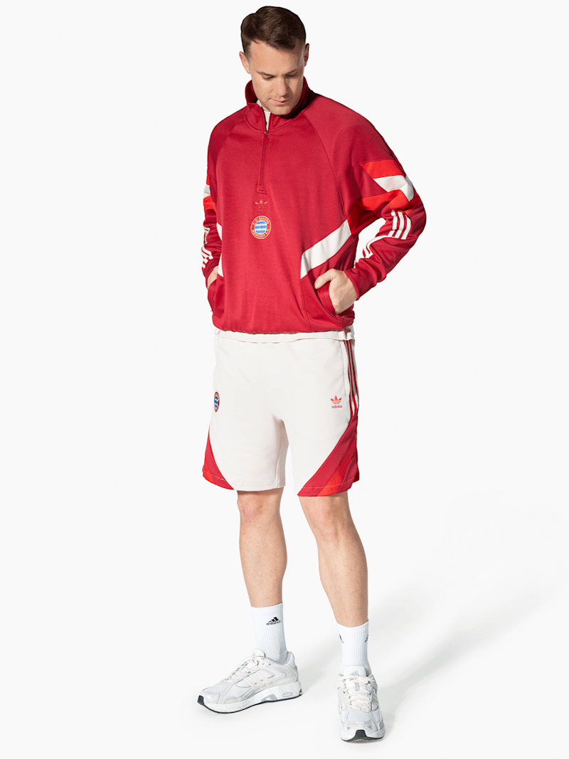 Bayern München half zip Men Half-Zip Sweatshirt green | Official FC Bayern Munich Store