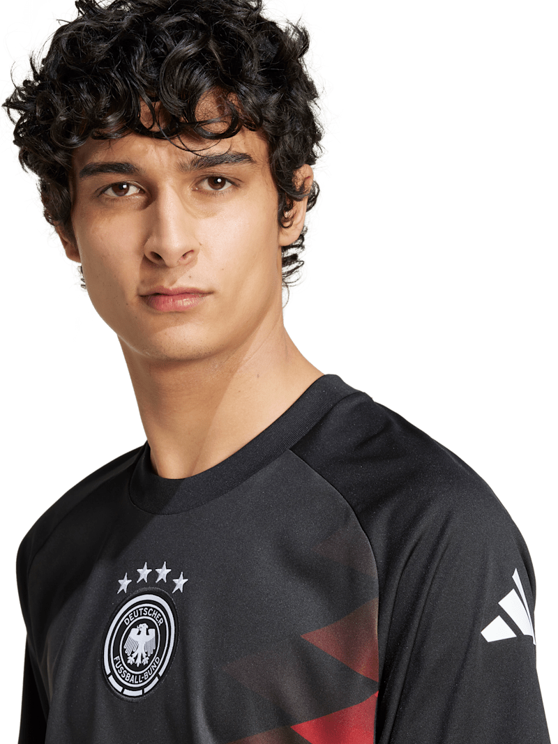 Adidas Pre Adidas Dfb Shirt Schwarz Men Pre-Match Shirt DFB Black