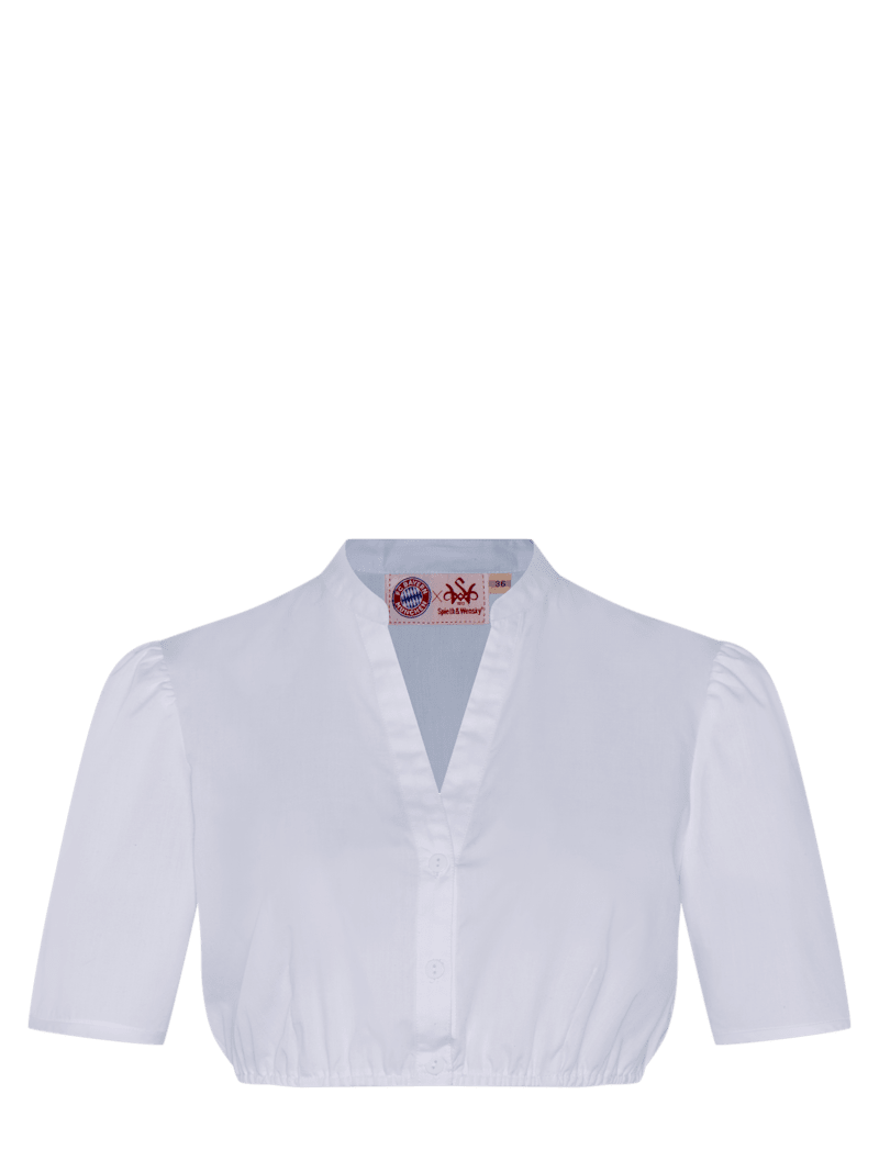 Spieth & Wensky Fc Bayern Dirndl Bluse - Weiß - Damen