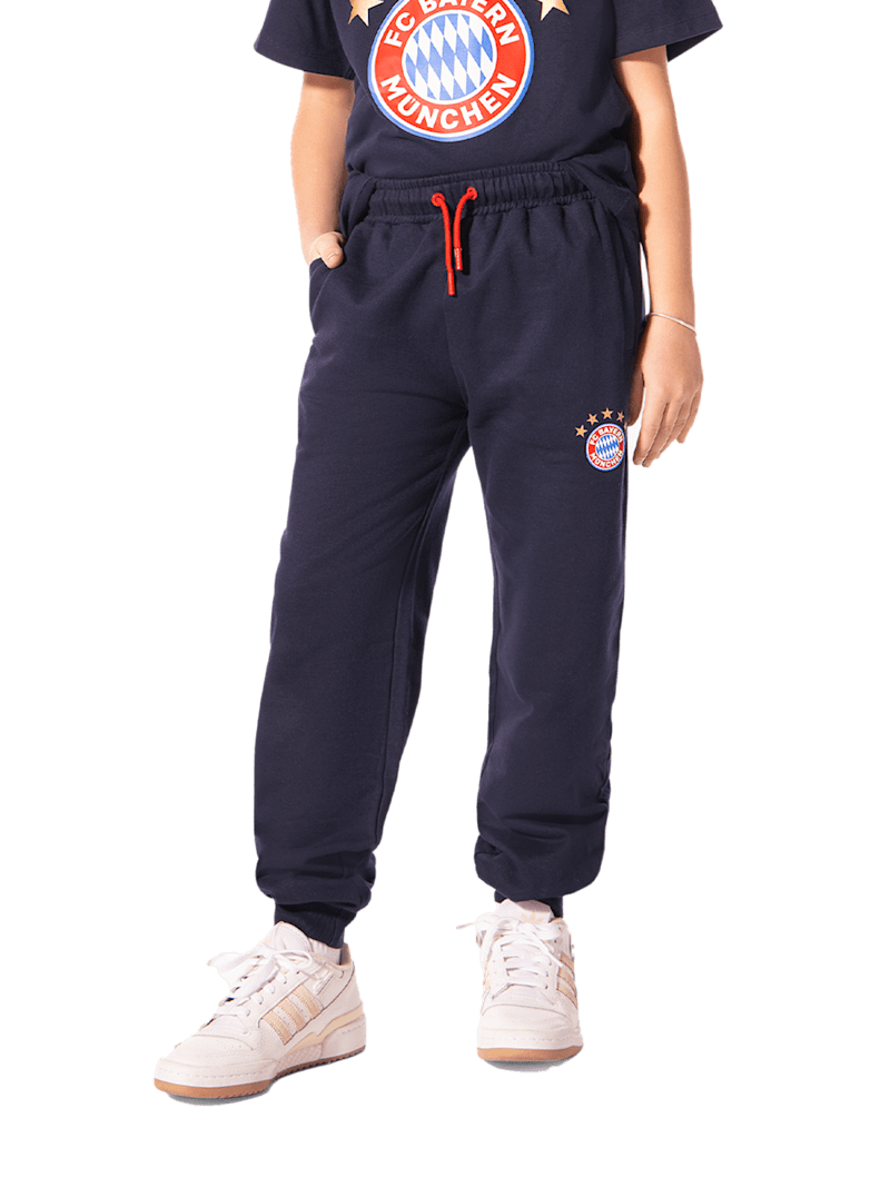 Kids Essential sweatpants navy Official FC Bayern Munich Store