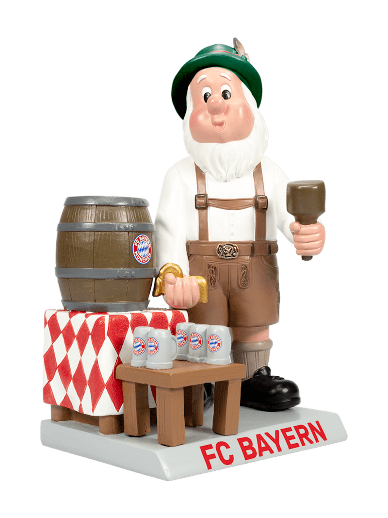 FC Bayern Gartenzwerg O´zapft is - Mehrfarbig