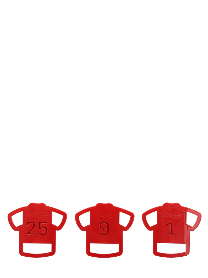 Player cookie cutter set of 3 | Official FC Bayern Munich Store