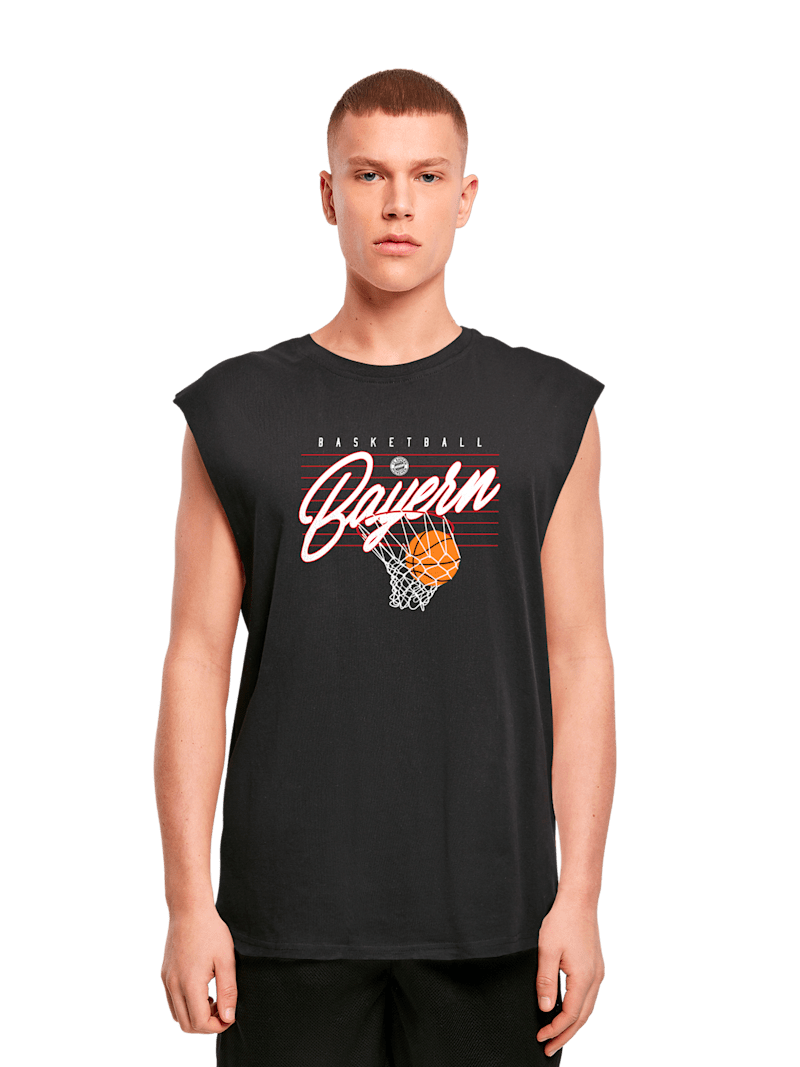 Men Basketball hoop tank top black | Official FC Bayern Munich Store