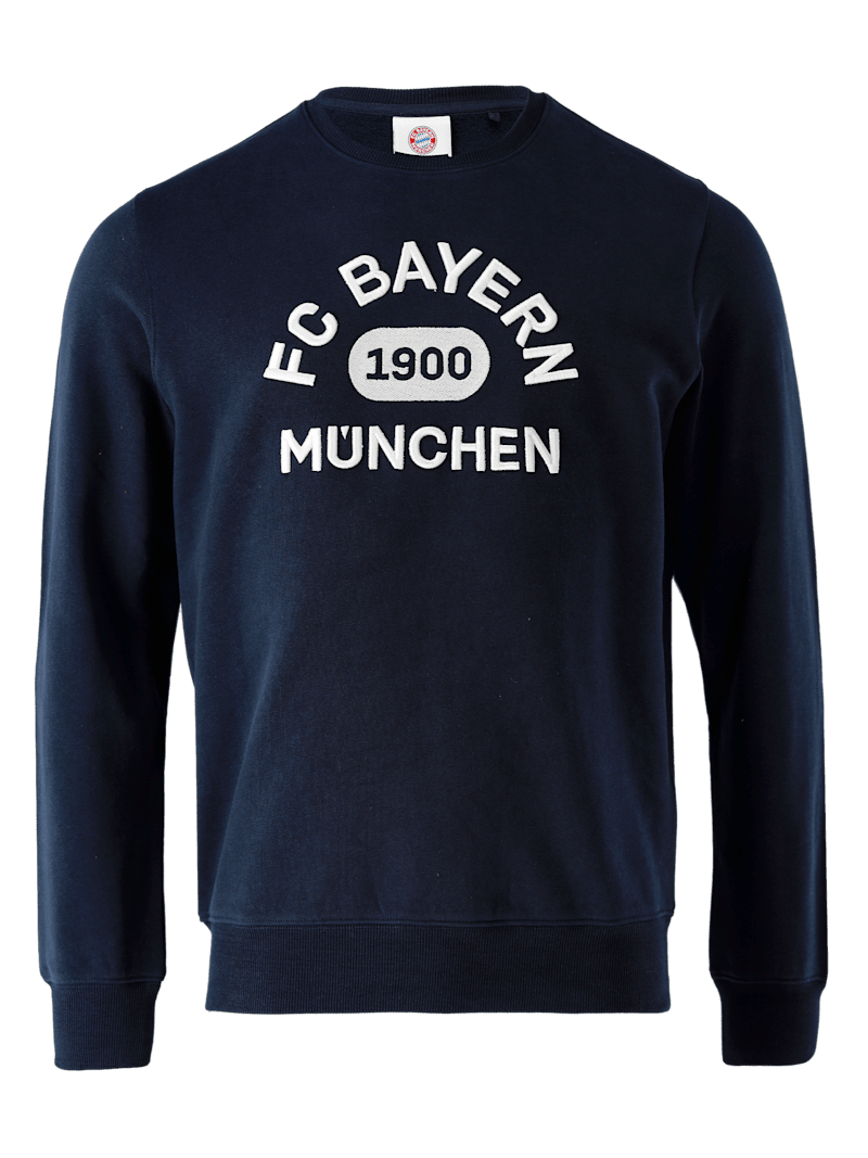 Herren Sweatshirt Essential 1900 navy | Offizieller FC Bayern Store