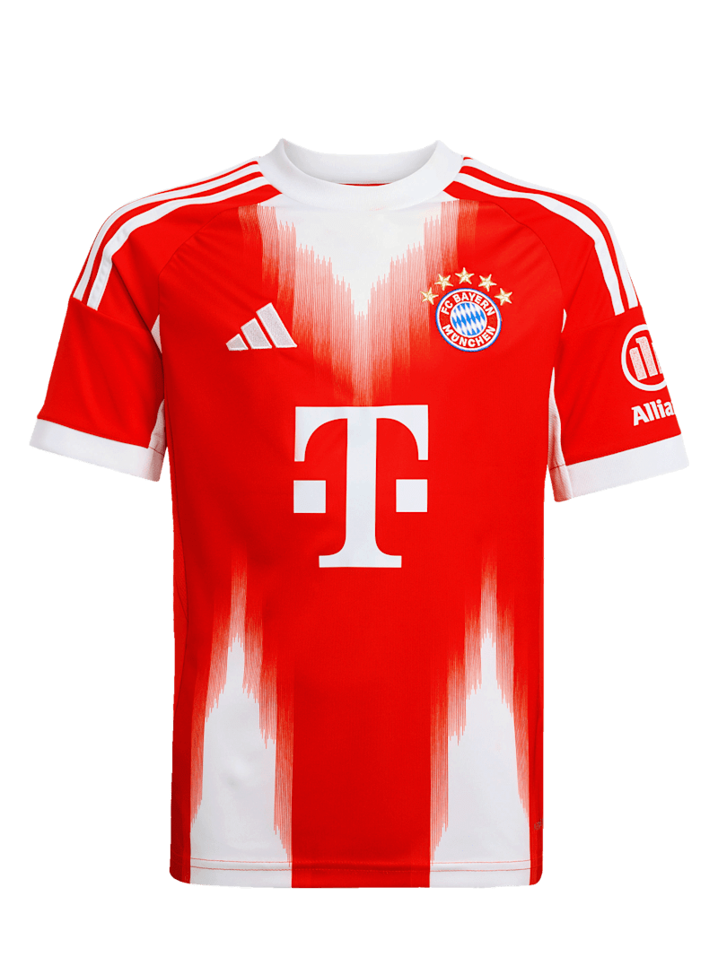再入荷商品 red/white 25-26 Jersey Home Kids | Munich Bayern FC Official ウェア