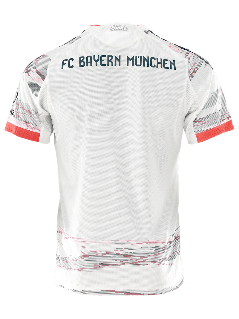 Men Authentic Away Jersey 25-26 white | Official FC Bayern Munich