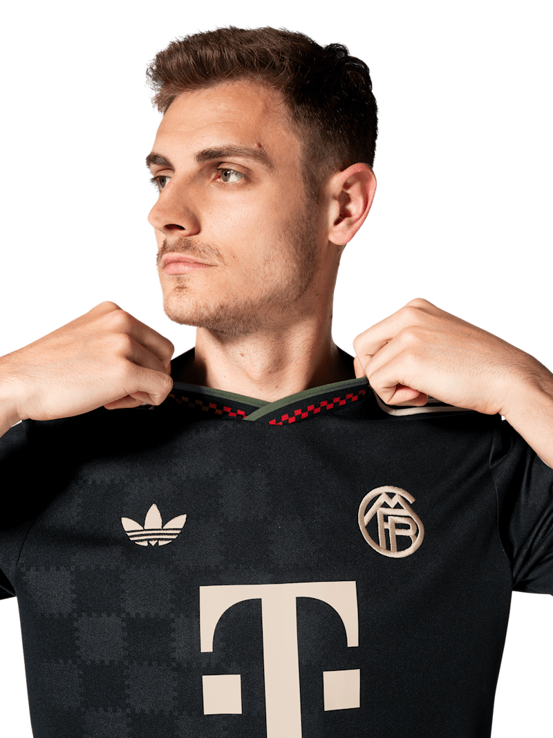 Hommes Maillot Ligue des Champions 25-26 noir FC Bayern Munich