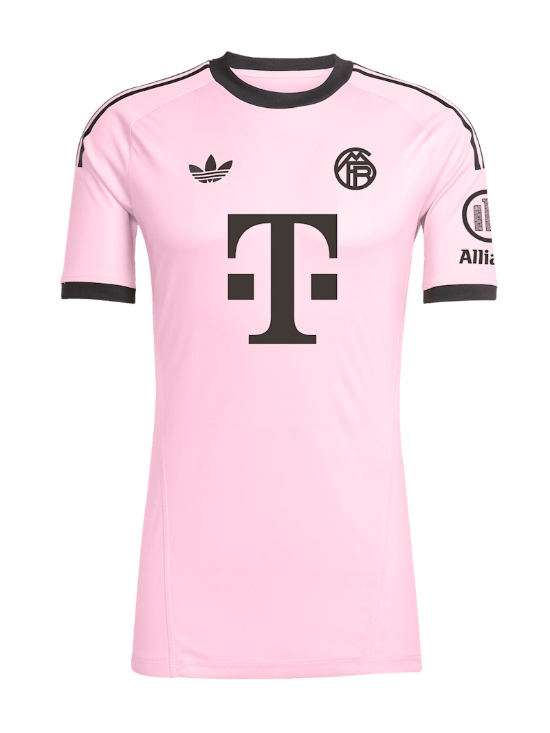 Men Trikot Torwart UCL Ausweich 25-26 pink Official FC Bayern