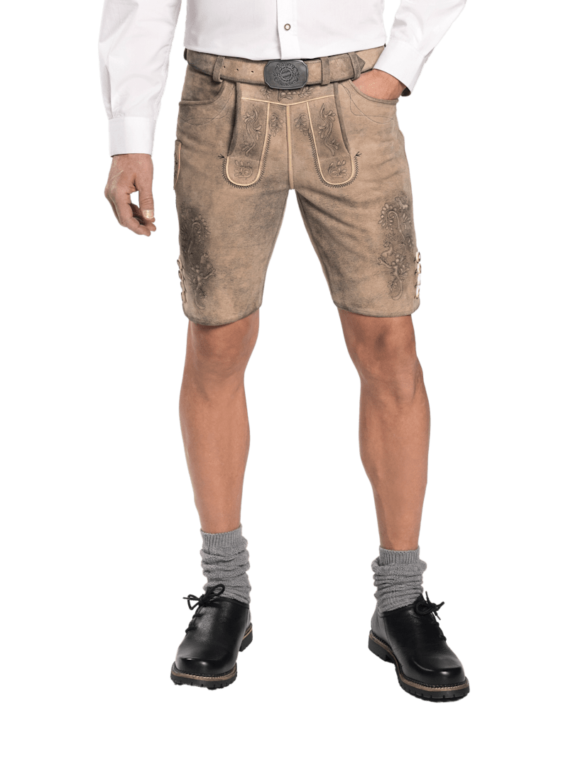 Spieth & Wensky Fc Bayern Lederhose - Braun - Herren