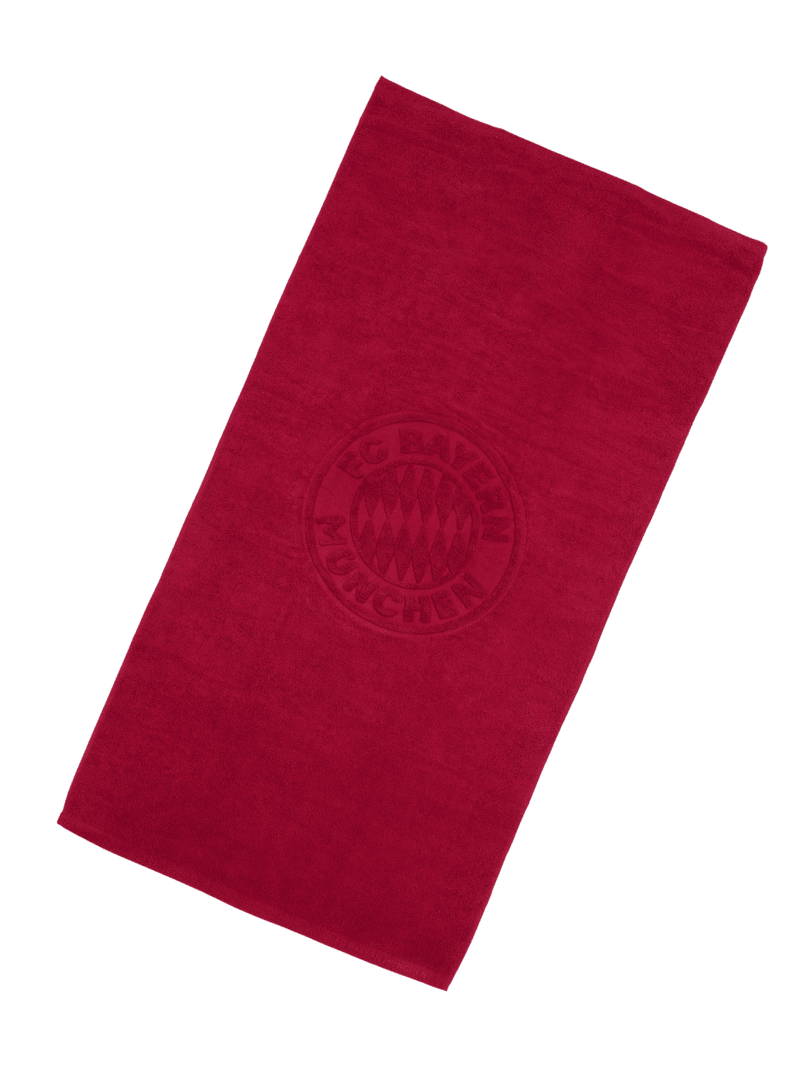 Serviette Bain FC Bayern Munich 70x140 Cm – Logo Officiel & Mia San Mia