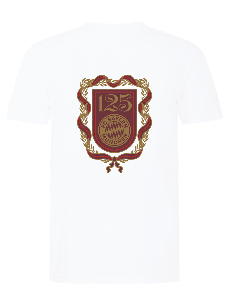 Unisex T-shirt 125 Anniversary Official FC Bayern Munich Store