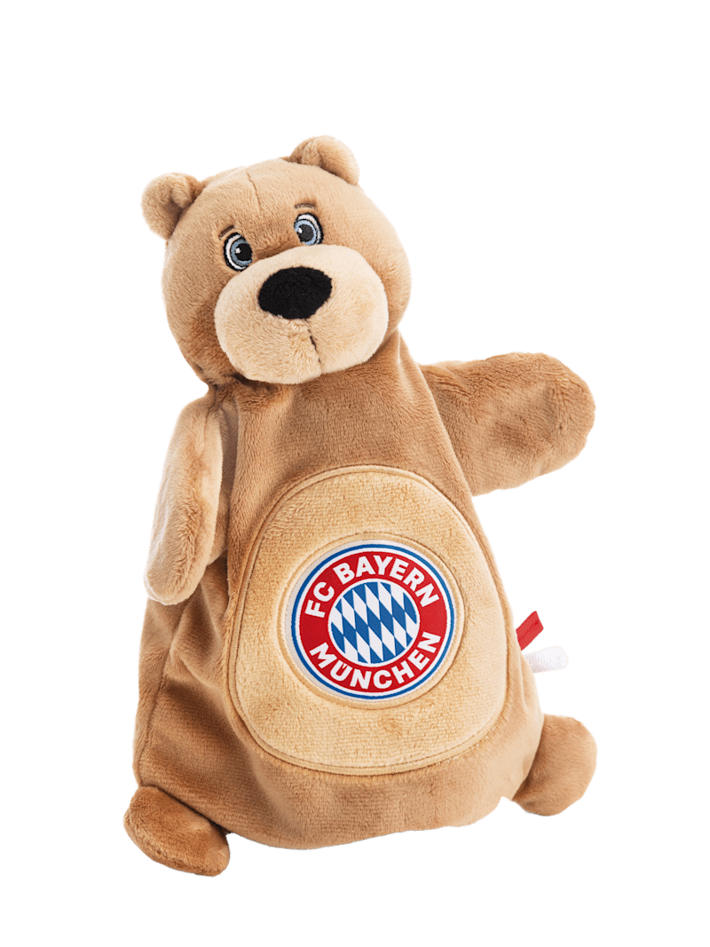 Nici Fc Bayern Handpuppe Schmusetuch Berni - Rot - Baby