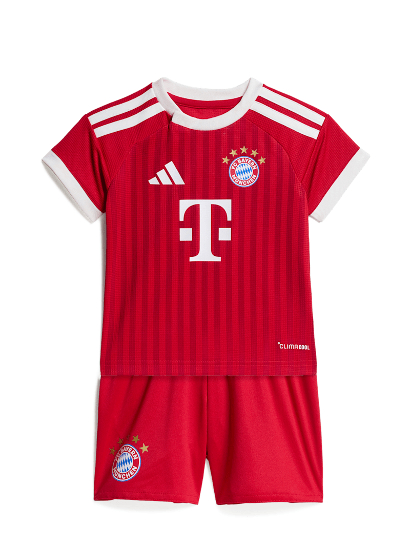 Fc Bayern Kit Trikot Home 26-27 - Rot - Heimtrikot - Baby - Adidas