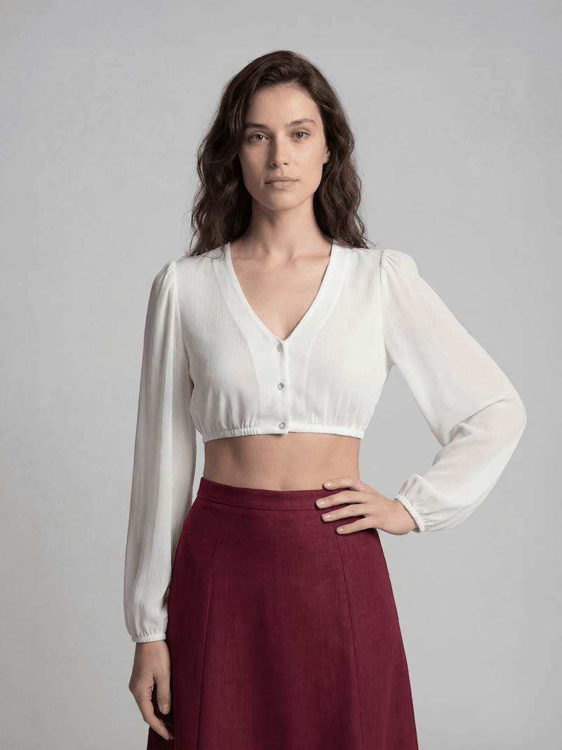 Spieth & Wensky Fc Bayern Dirndl Bluse - Weiß - Damen