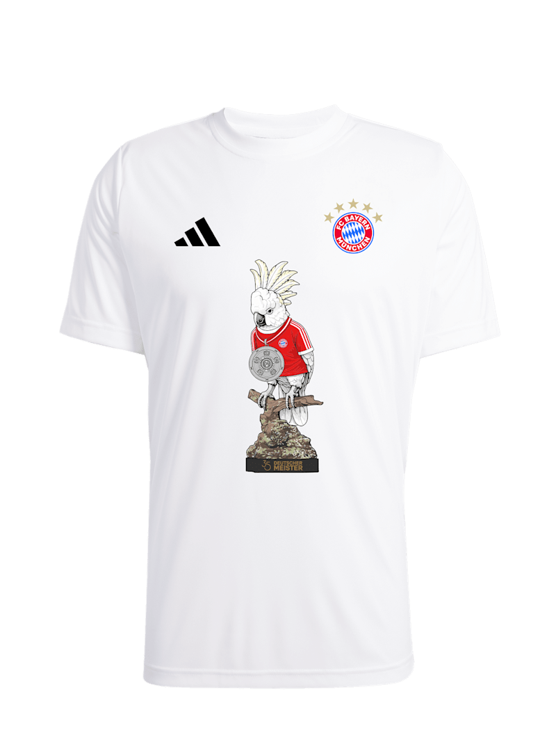 Kids T-shirt German Champion 2026 white | Official FC Bayern