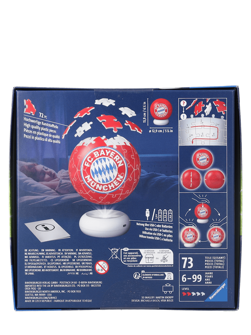 3D Puzzle Night Light | Official FC Bayern Munich Store