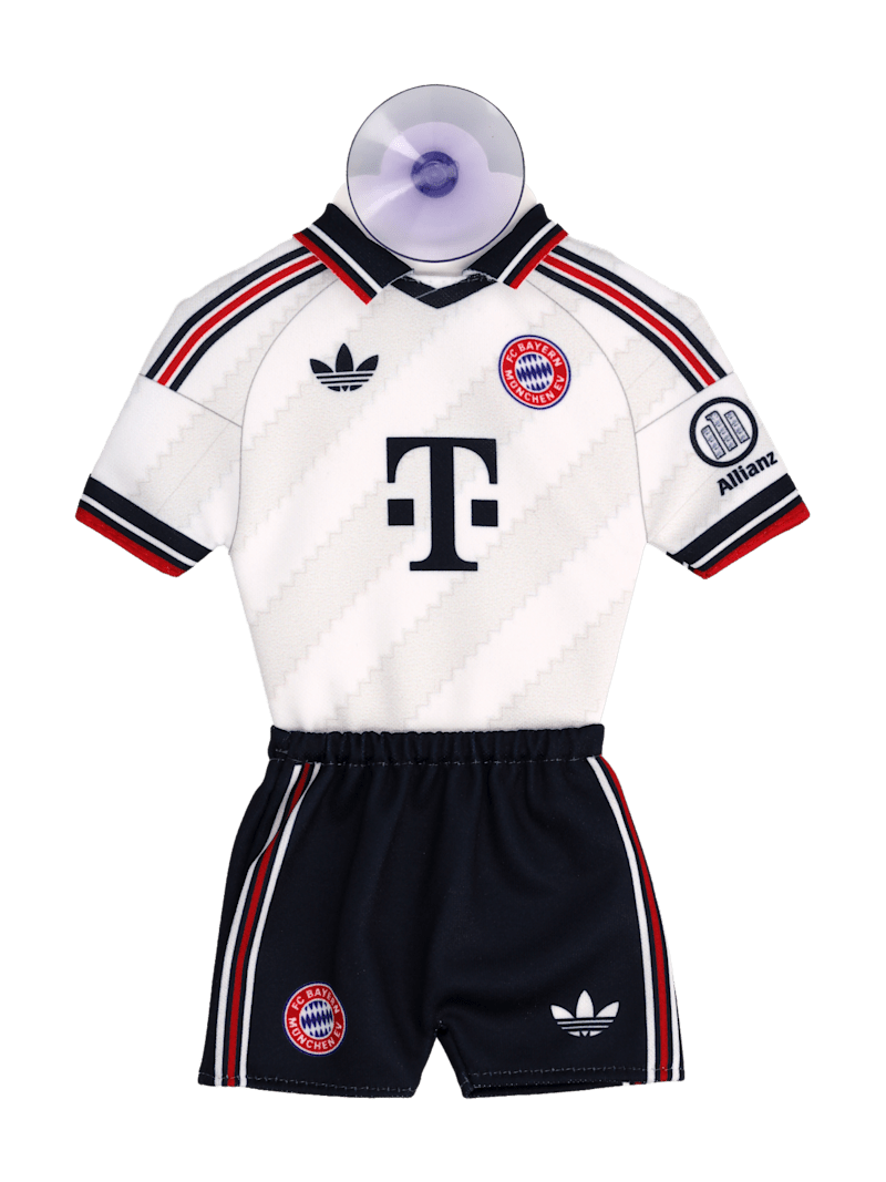 Fc Bayern Auto Mini Kit Away 2026-27 - Weiß