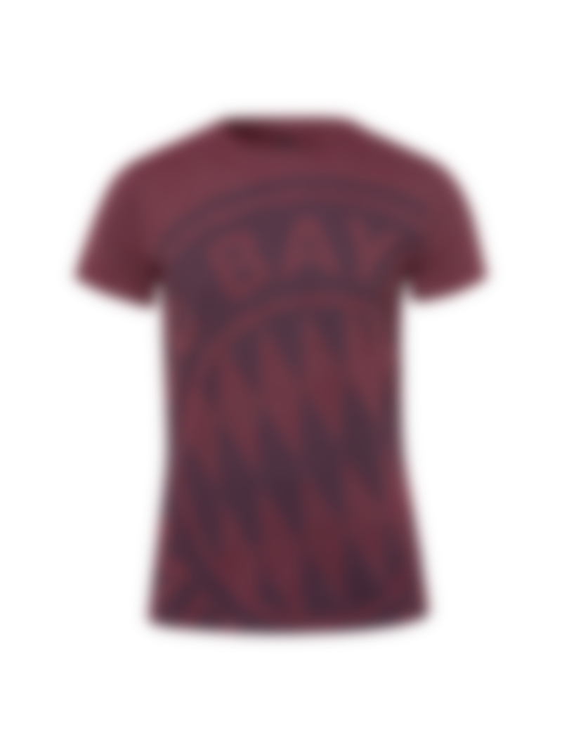 FC Bayern München T-Shirt Logo Bordeaux