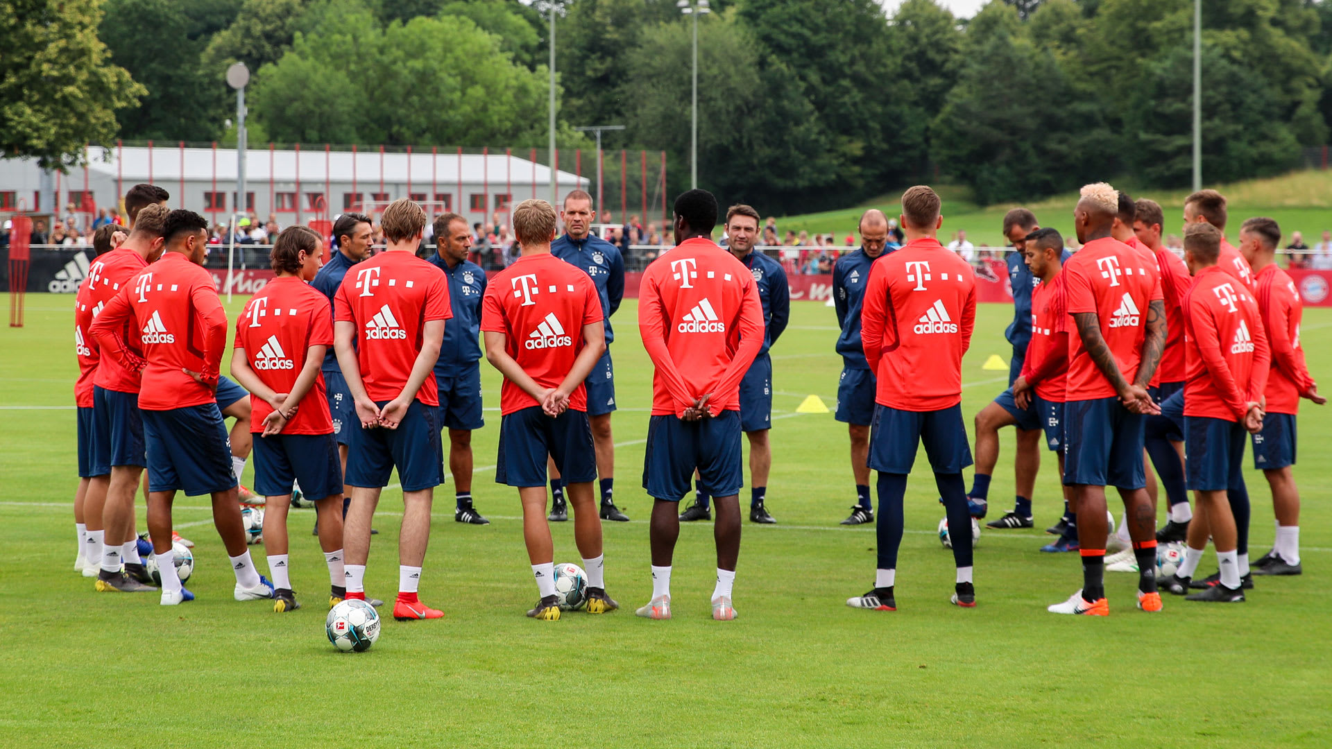 El equipo del Bayern para el Audi Summer Tour 2019