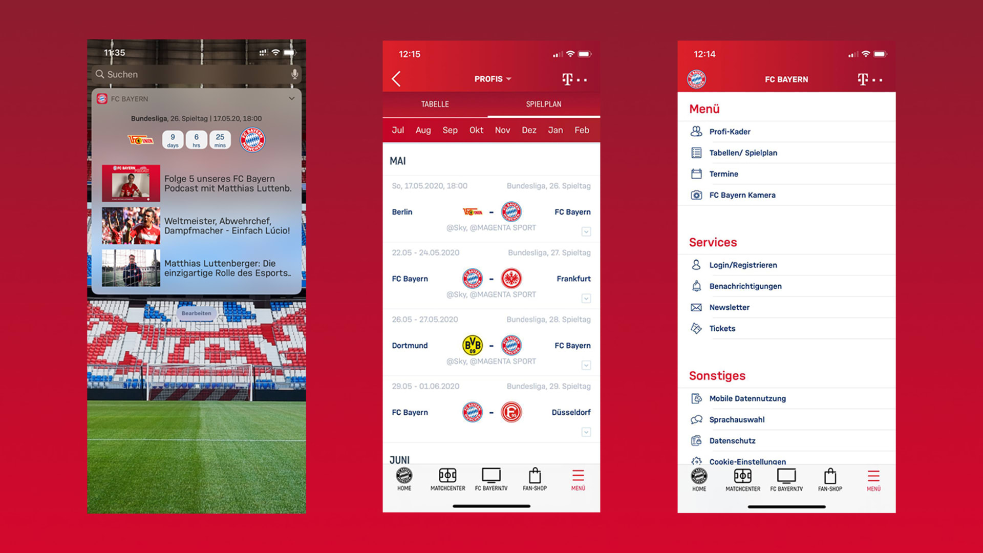 FC Bayern App ➤ All FCB-Apps for Android, iOS & Smart TV