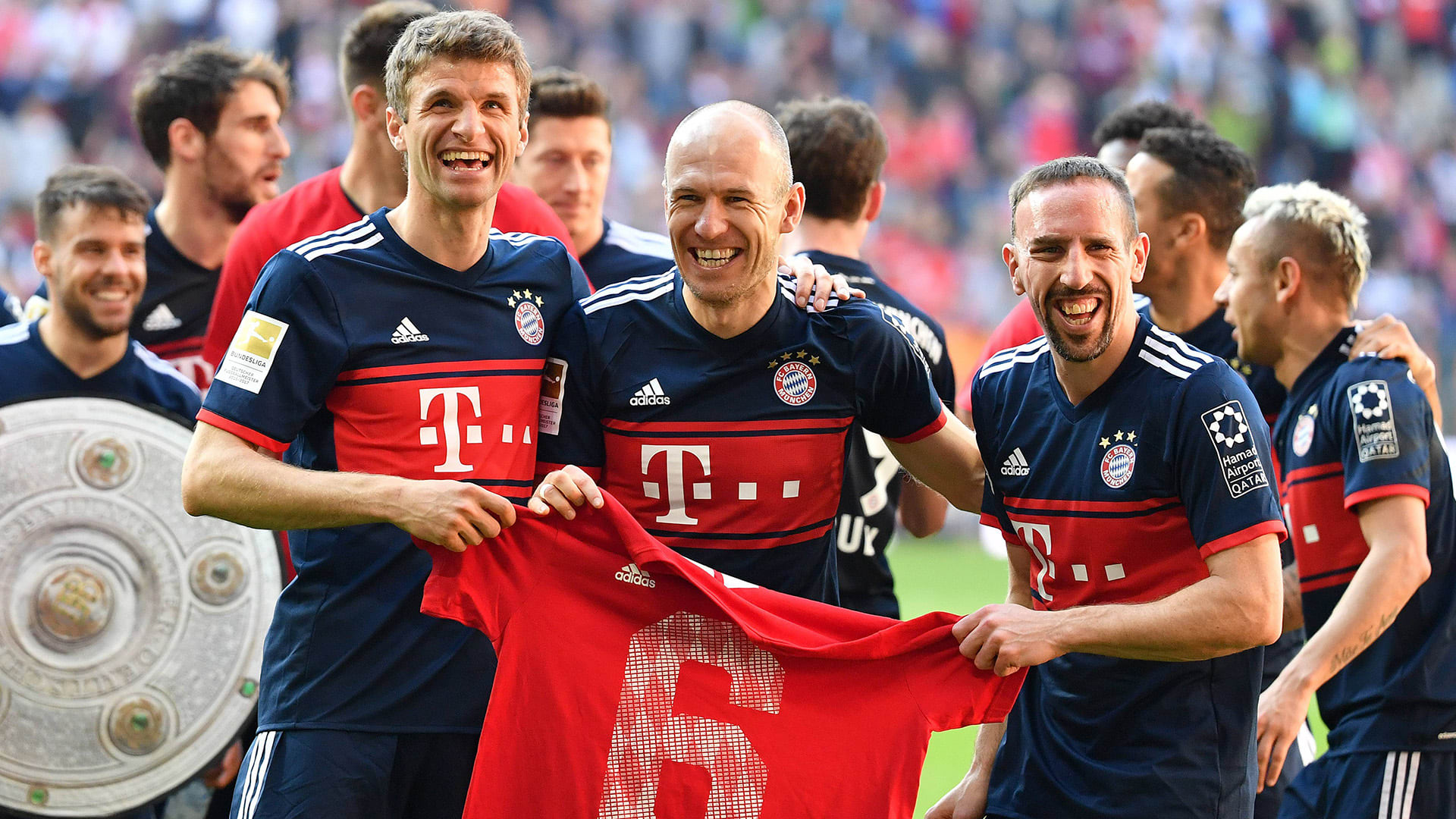 Bayern Munich officially crowned 2017-18 Bundesliga Champions