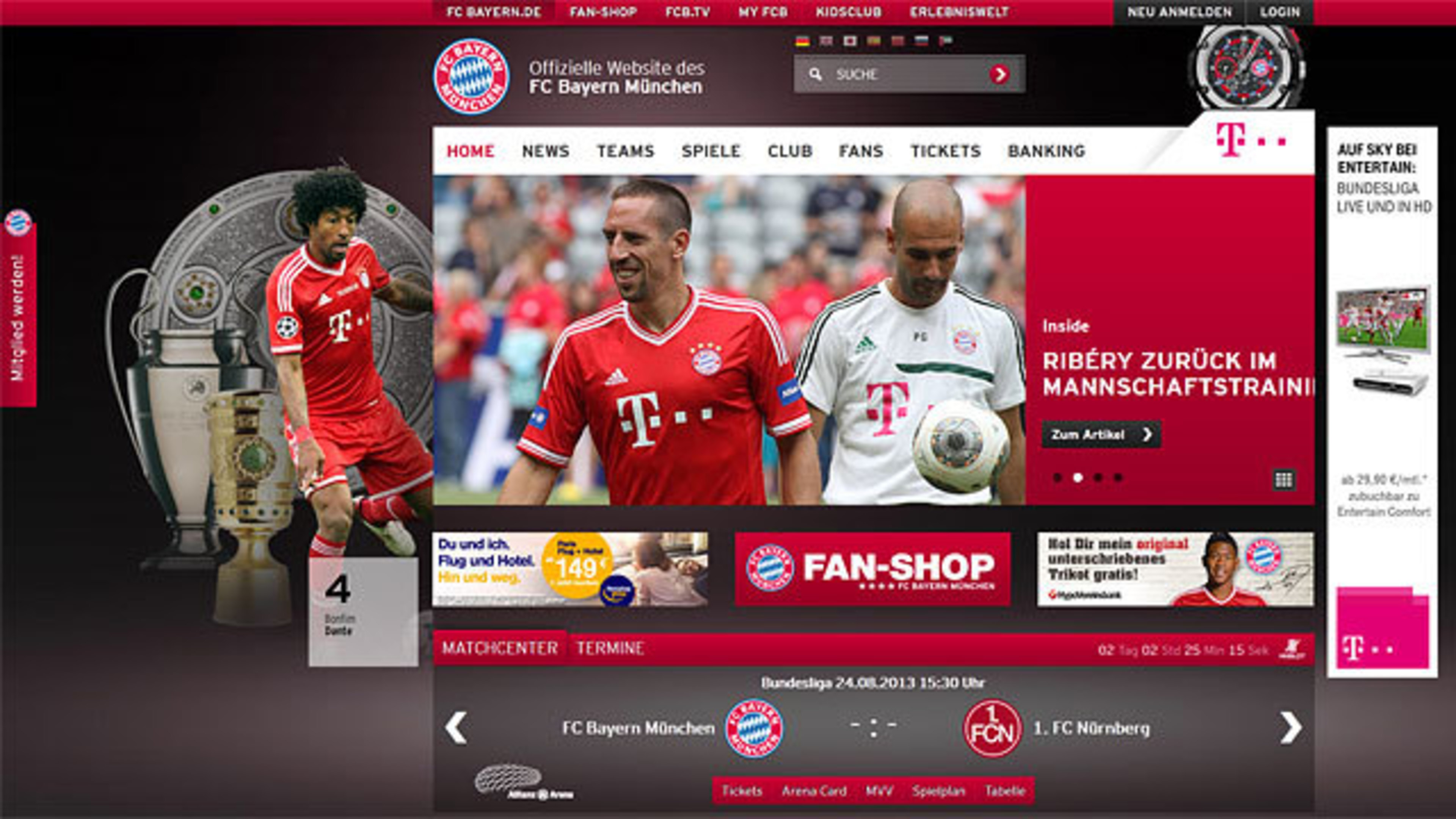 公式サイトが一新 Fc Bayern Munich 公式サイトが一新 Fc Bayern Munich