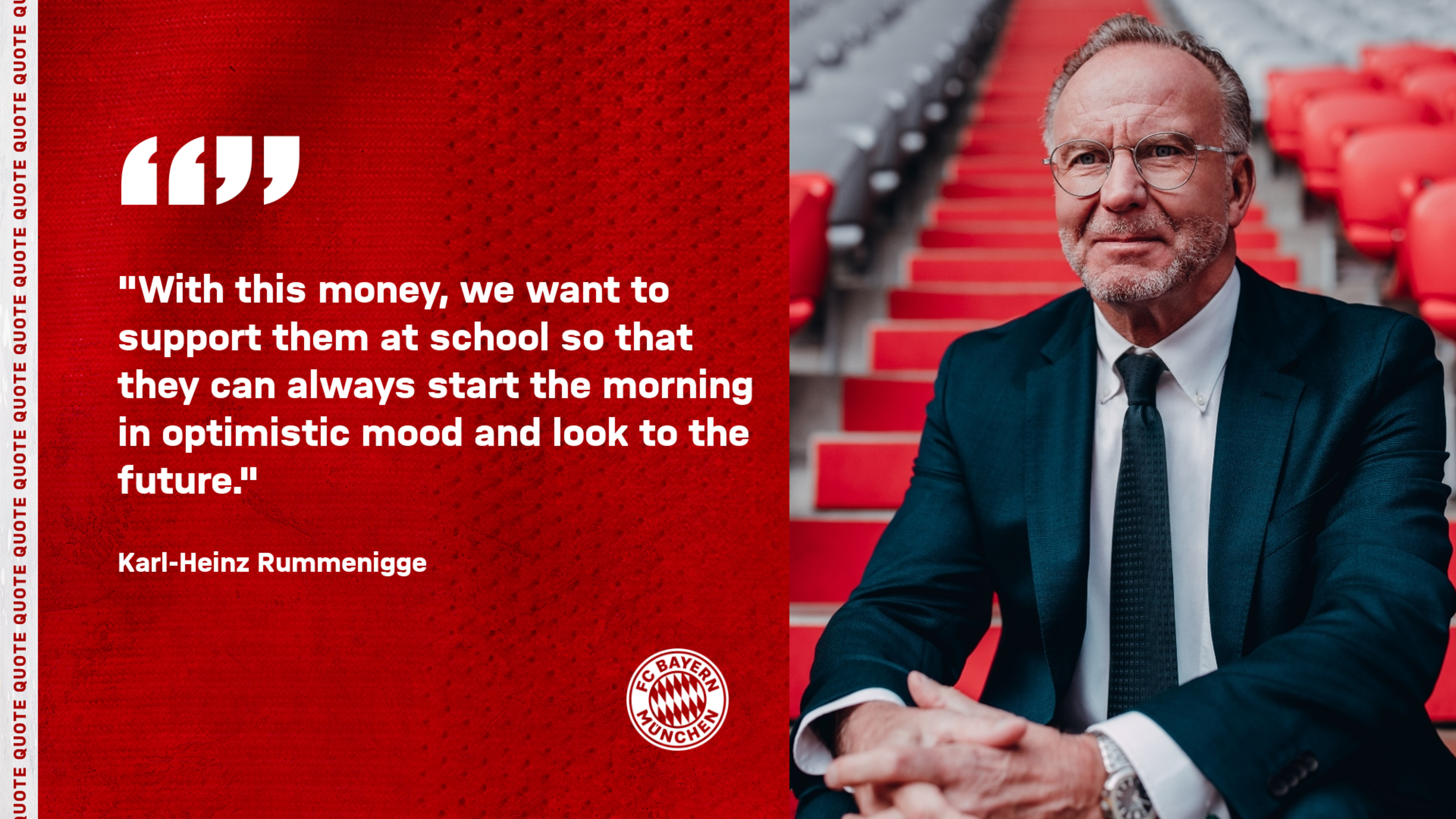 fc bayern players donate 150 000 for children in need