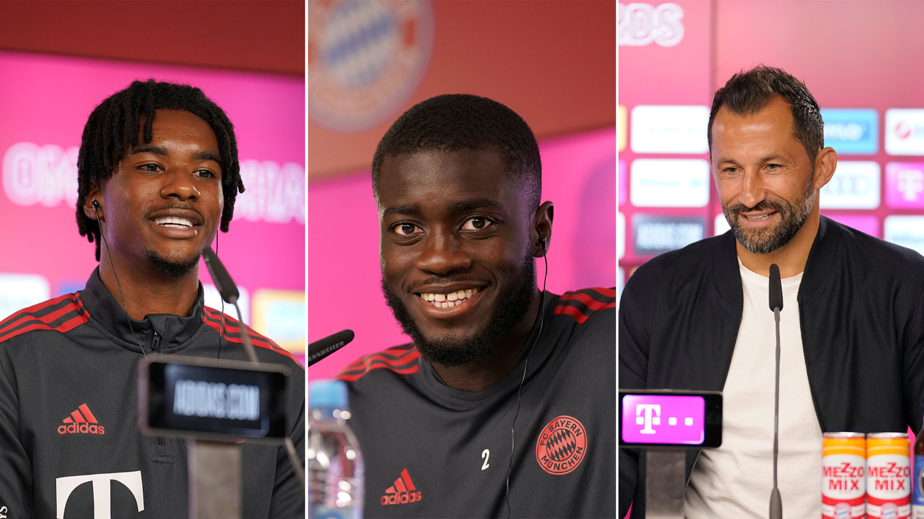 Pressetalk Mit Salihamidzic Upamecano Und Richards Fc Bayern