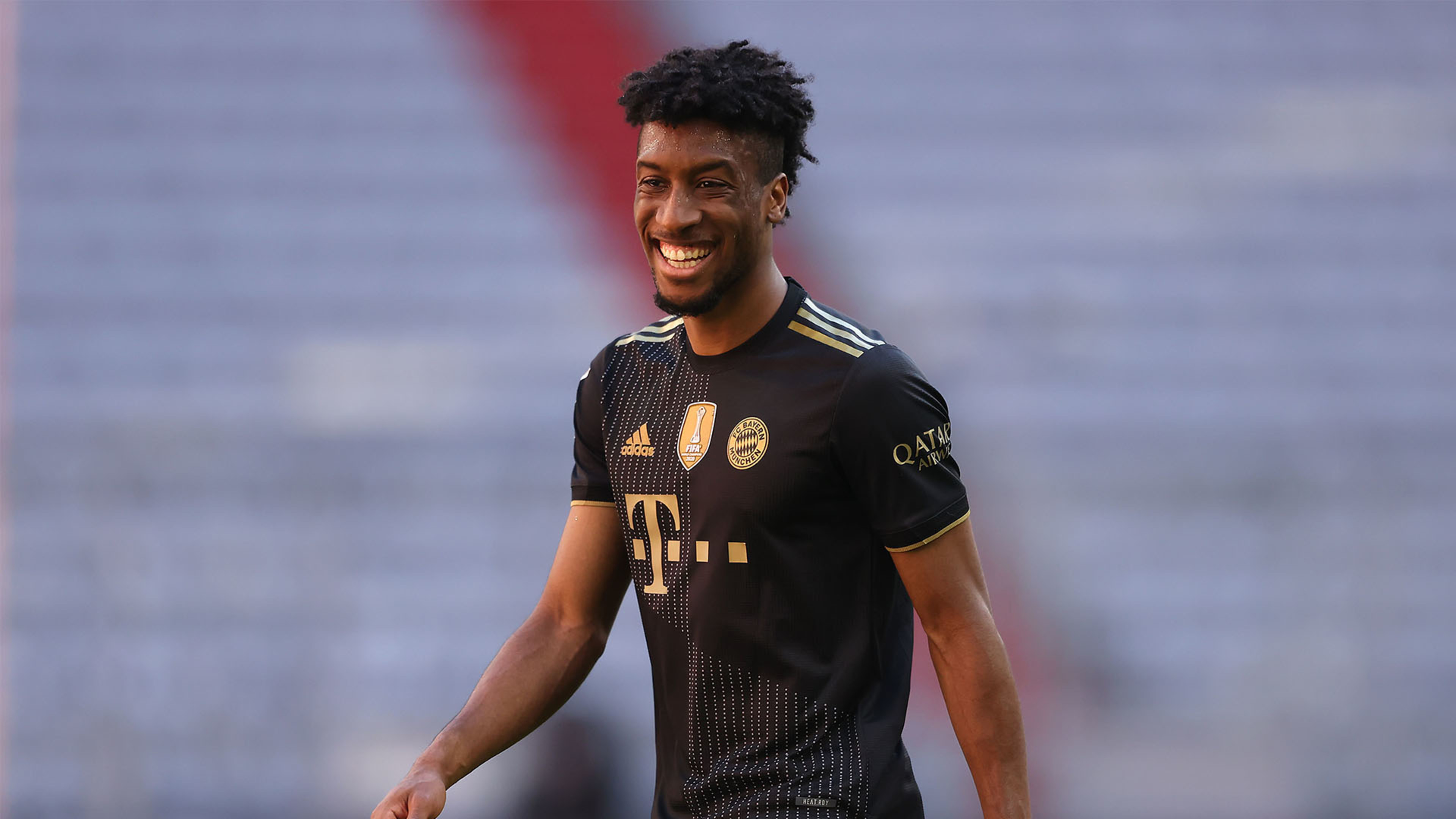 Kingsley Coman Mit Neuer Ruckennummer