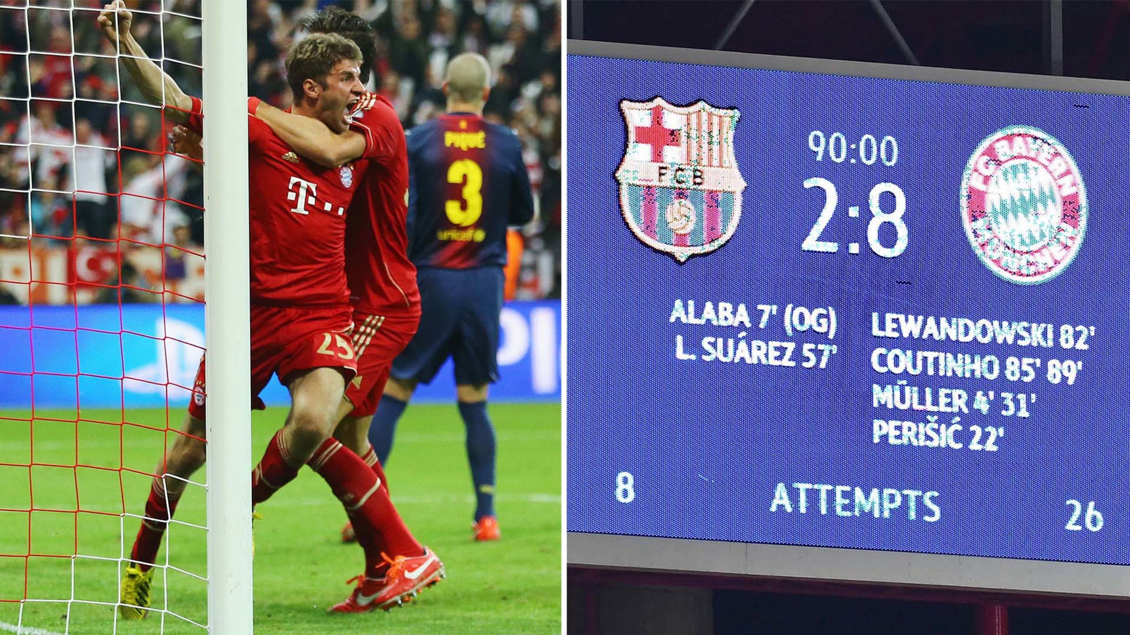 Preimushestvo Bavarii Predydushie Dueli Protiv Barselony