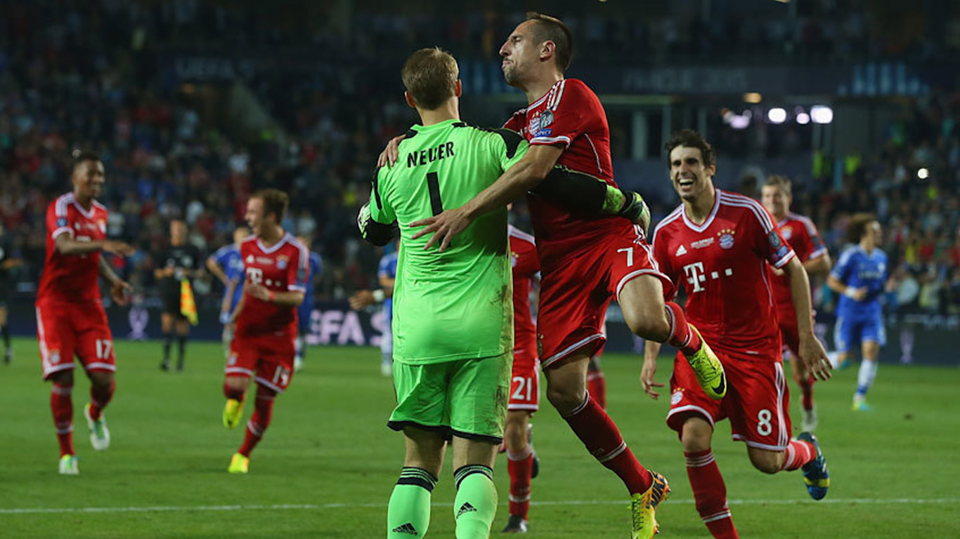 Uefa Supercup 13 Bayerns Happy End Im Elfmeterkrimi Gegen Chelsea