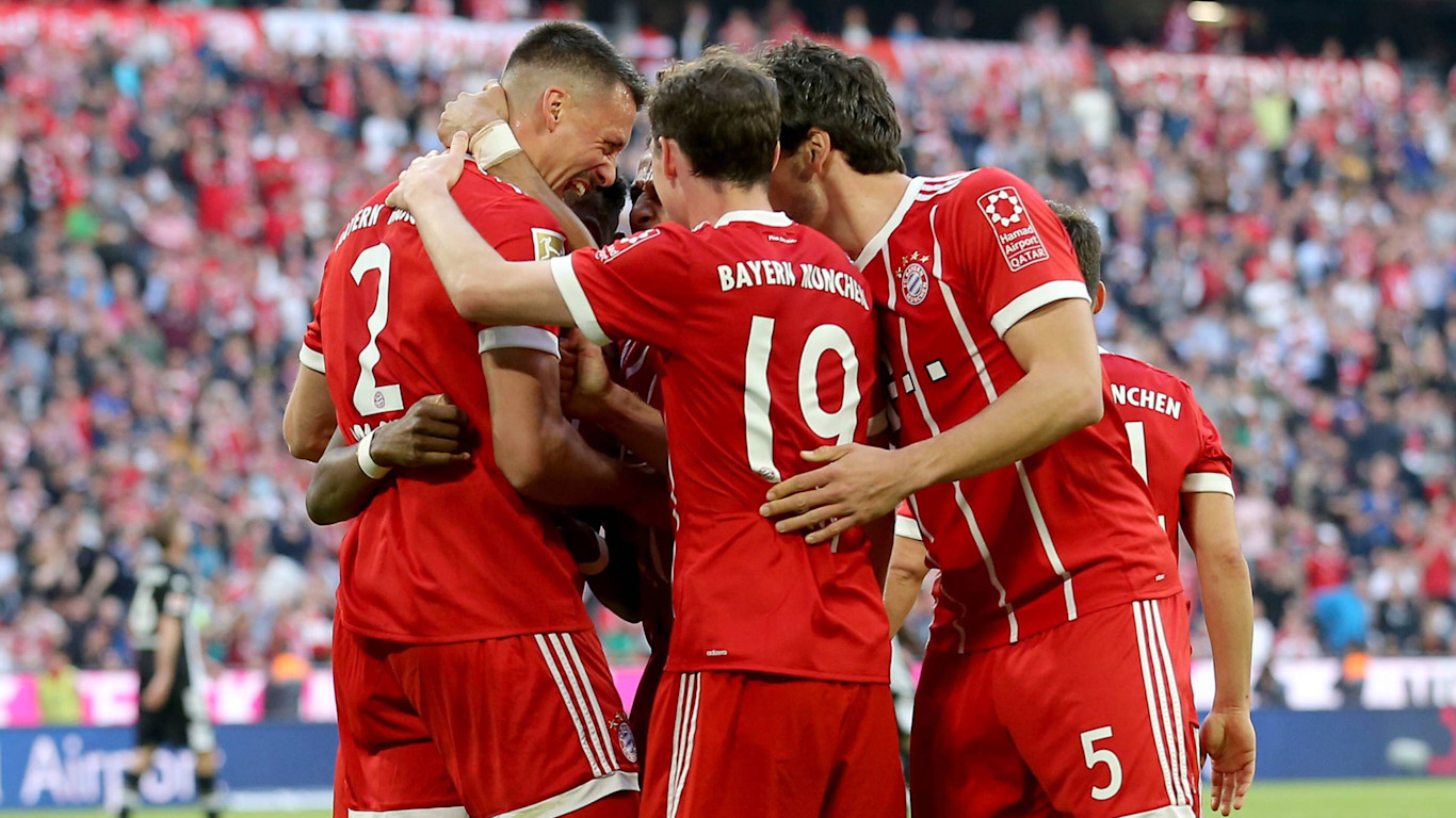 ５ １ グラードバッハにいかなるチャンスも与えず Fc Bayern Munich