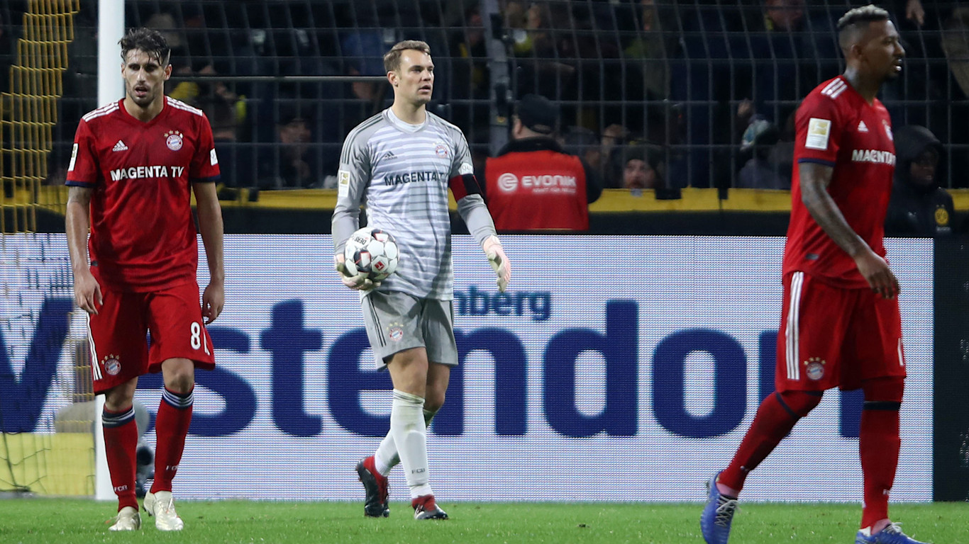 バイエルン 敵地での頂上決戦でドルトムントに敗れる Fc Bayern Munich