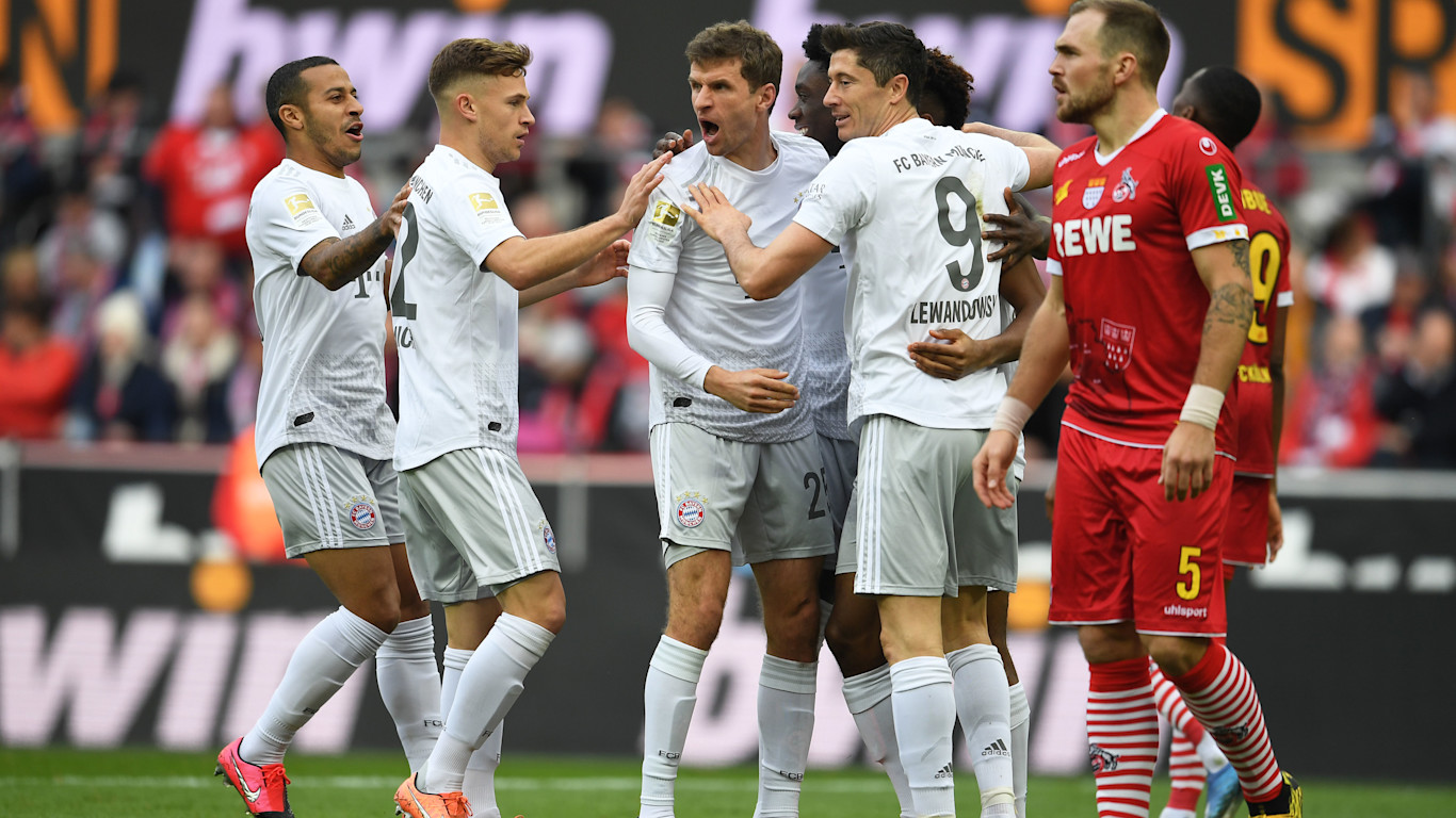 Reds Ease Past Koln Fc Bayern Munich