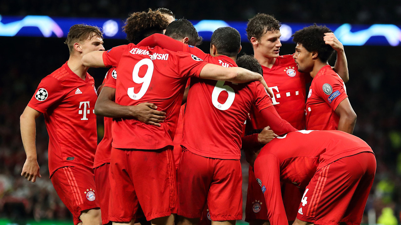 アウェイのトッテナム戦の写真 Fc Bayern Munich