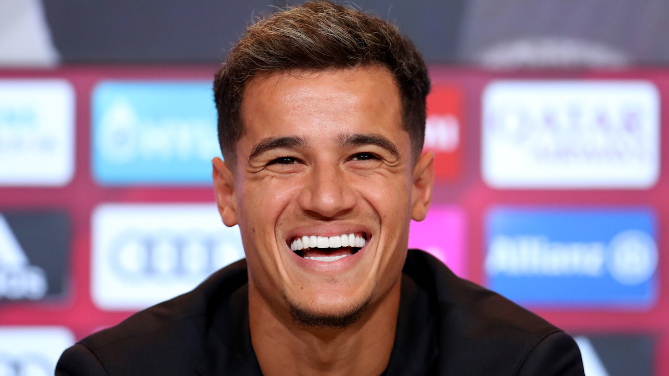 Coutinho Stellt Sich Beim Fc Bayern Vor