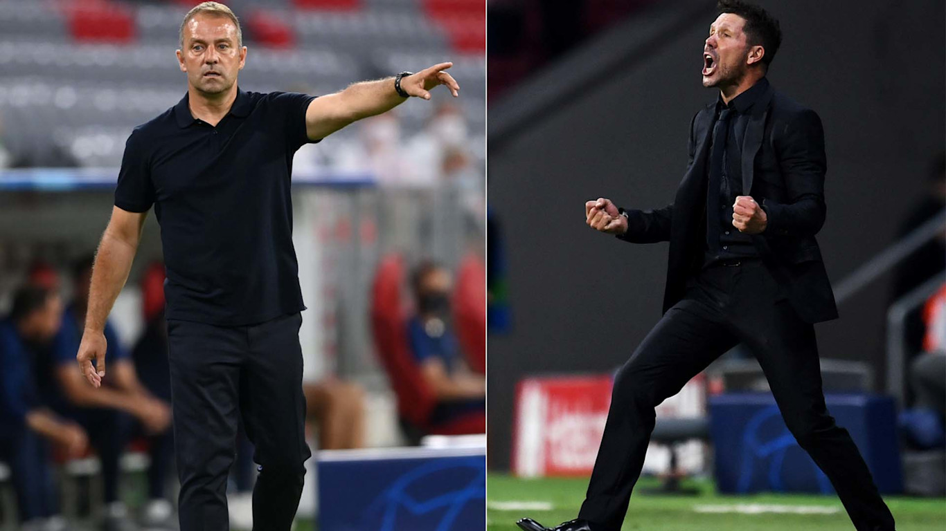 Flick Vs Simeone Das Duell Unterschiedlicher Trainer