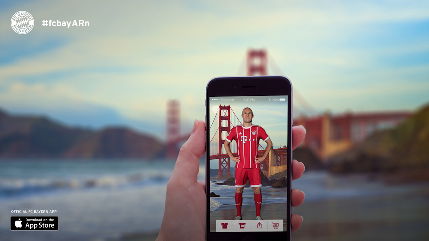 Fc Bayern Launches First Augmented Reality Fan Experience Fc Bayern Munich
