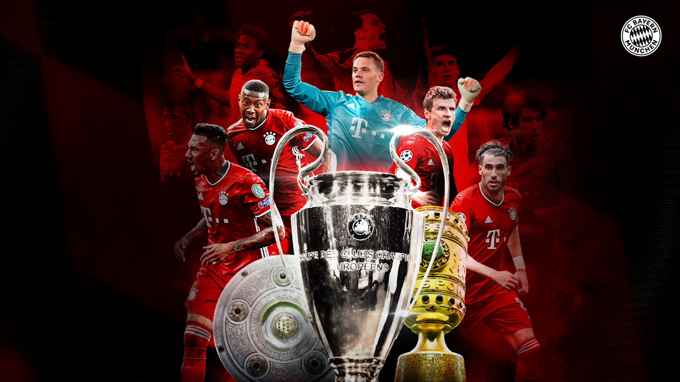 タイトル ゴール ３冠 写真で２０２０年のバイエルンを振り返る Fc Bayern Munich