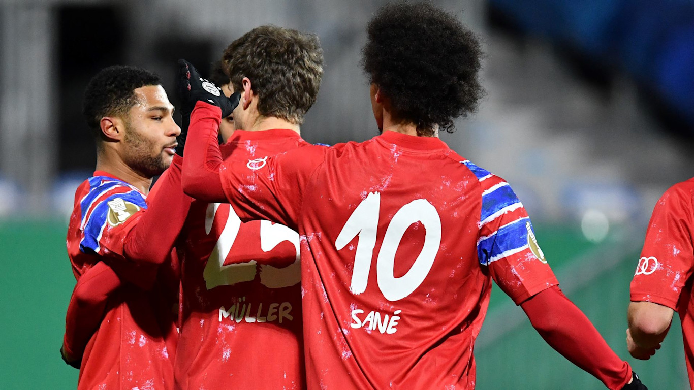Imagegallery キール Vs Fcバイエルン Dfb Cup 21