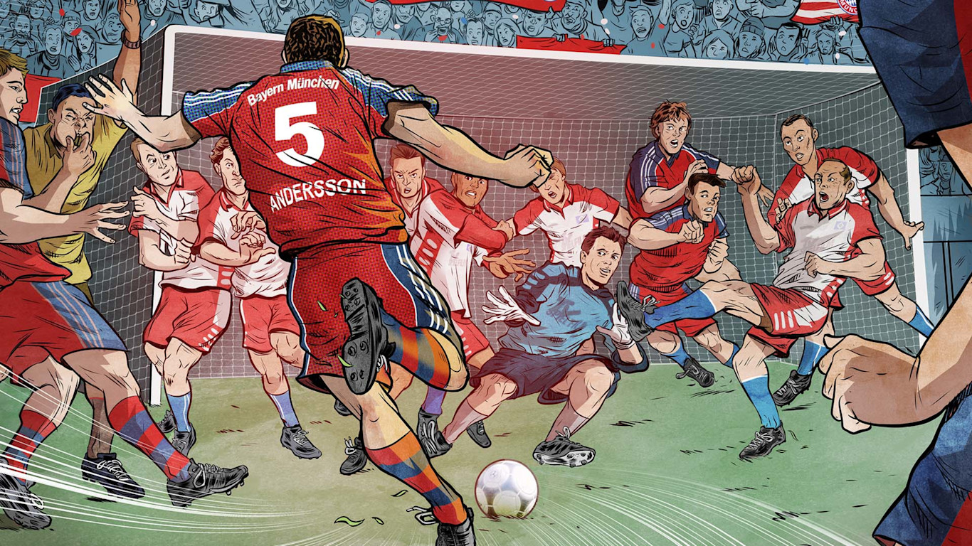 2001年にまつわるアンデションとヒッツフェルトの思い出 Fc Bayern Munich 2001年にまつわるアンデションとヒッツフェルトの思い出 Fc Bayern Munich