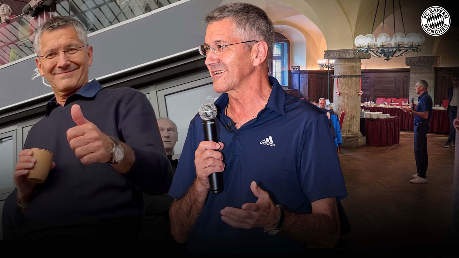 Dokumentation Ein Tag mit Präsident Herbert Hainer I FC Bayern