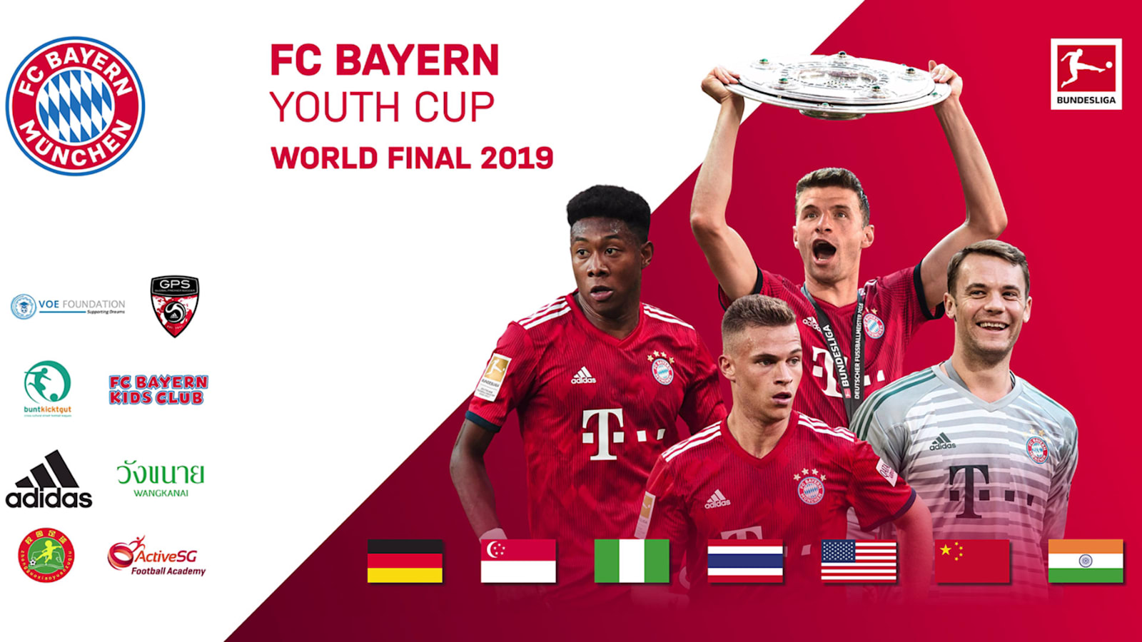 Bayern munich youth jersey deals