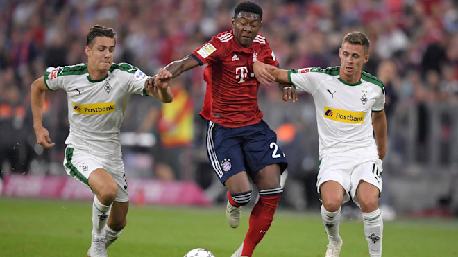 グラードバッハとのホーム戦の写真 Fc Bayern Munich