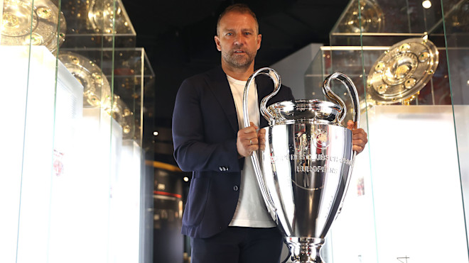 Hansi Flick Brings Home The Treble