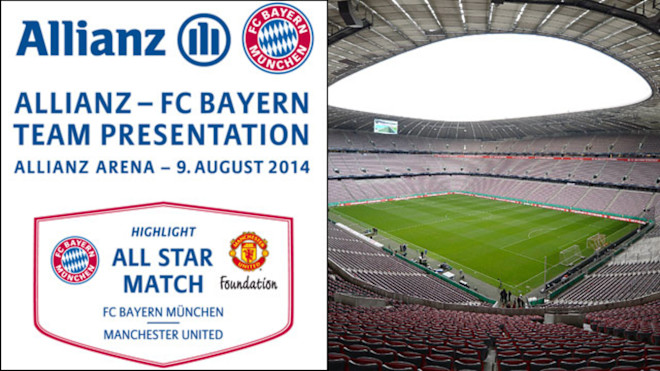 Fcbオールスターズがマンチェスターユナイテッドと対戦 Fc Bayern Munich Fcbオールスターズがマンチェスターユナイテッドと対戦 Fc Bayern Munich