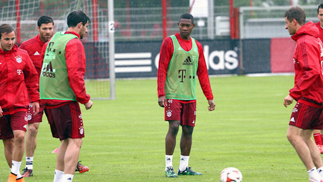 アラバがチームトレーニングに復帰 Fc Bayern Munich アラバがチームトレーニングに復帰 Fc Bayern Munich