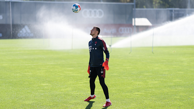 Galerie Bayern Abschlusstraining Vor Furth Auswartsspiel