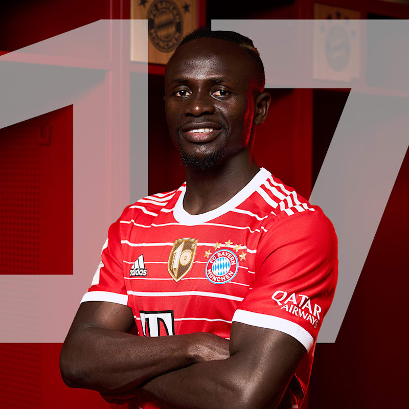 Sadio Man to wear number 17 at FC Bayern